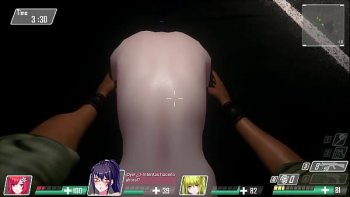 В самом конце получает семя на личико