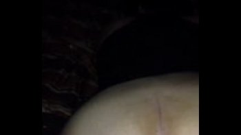 Становится раком и сзади ей присовывают вагину